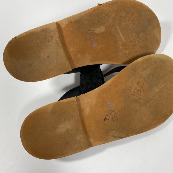 Vince Tess Sandal Leather & Suede Black - Picture 7 of 10